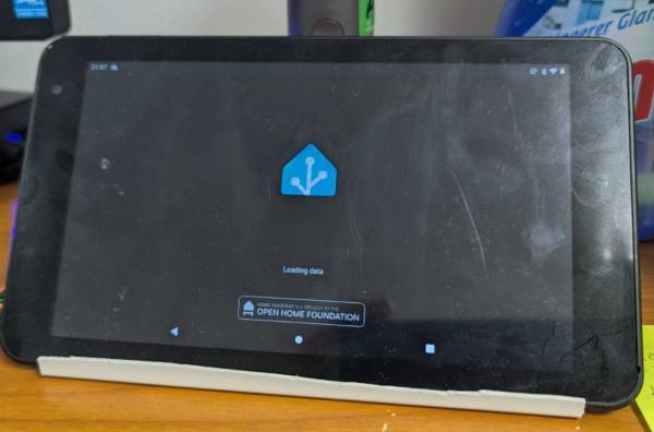 Tablet startet HomeAssistant