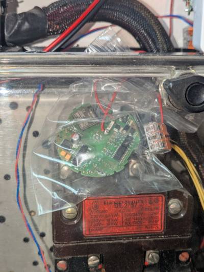 Elektronik, von der nur die Sicherung verwendet wird